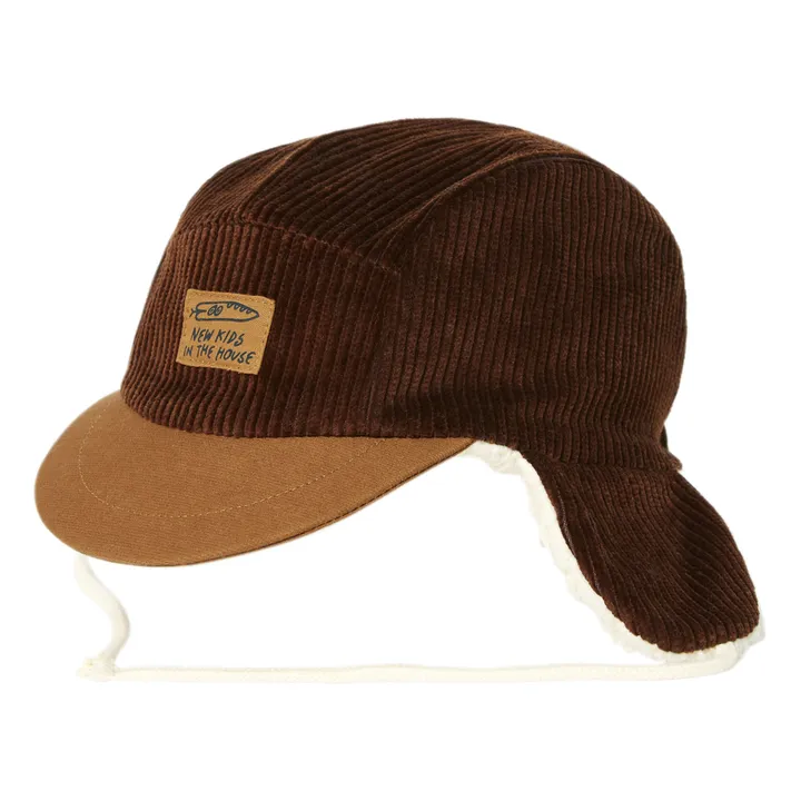 Fur-lined Cap | Brown- Product image n°3