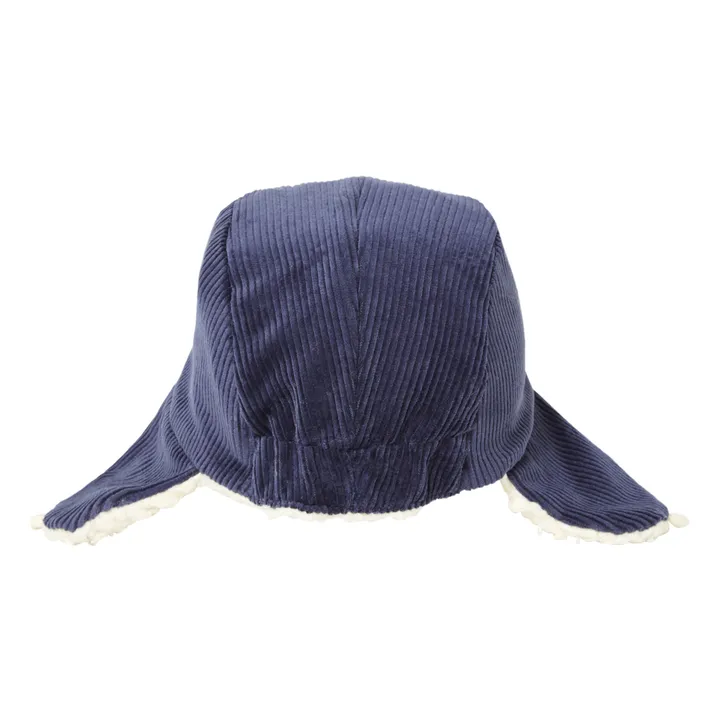 Fur-lined Cap | Blue- Product image n°4