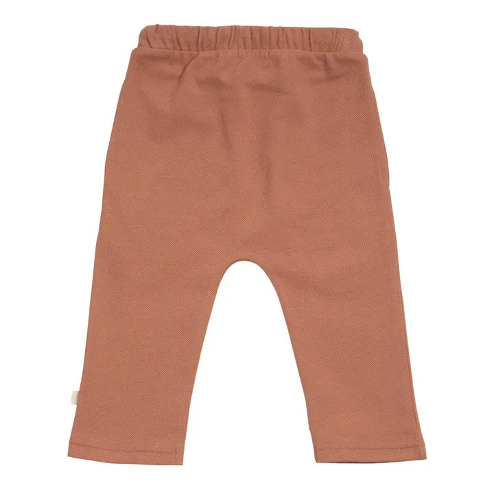 Esrum Organic Cotton Trousers  | Orange- Product image n°3
