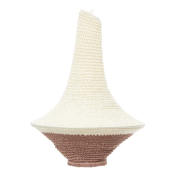 Lámpara de techo de ganchillo Wahad | Blush- Imagen del producto n°0
