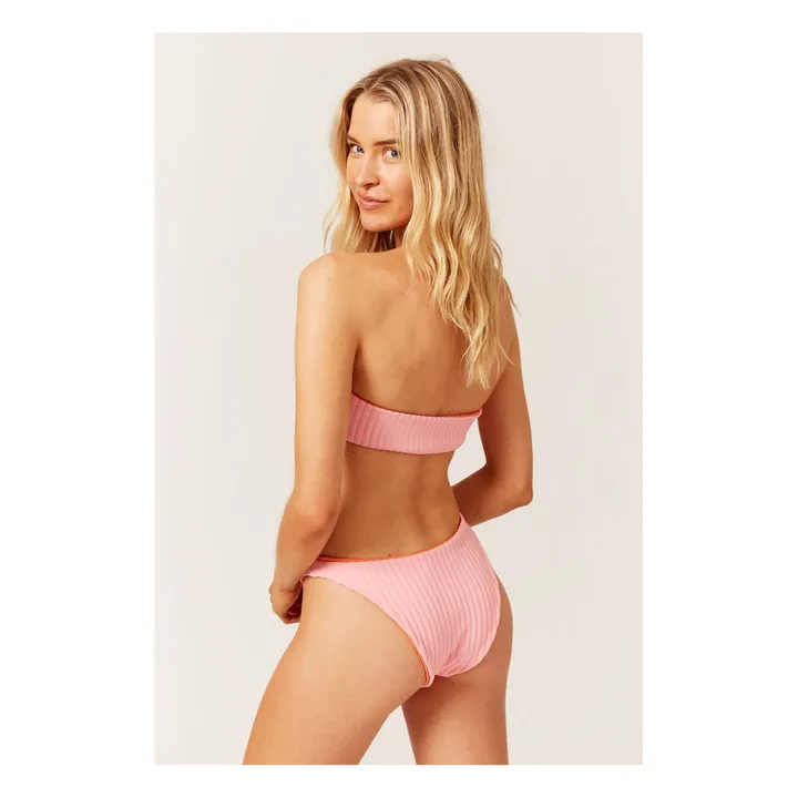 Top de bikini reversible Annabelle | Mandarina- Imagen del producto n°4