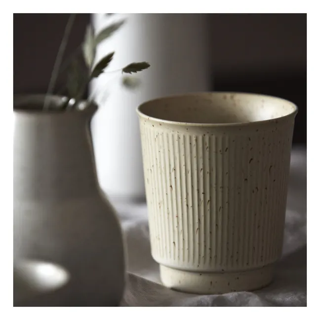 Tasse Berica en grès | Beige