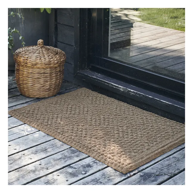 Coconut and Recycled Rubber Doormat 