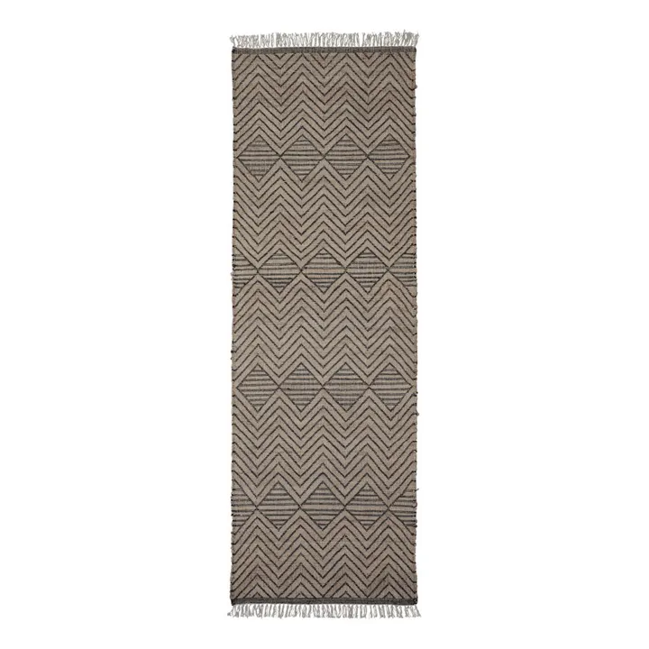 Teppich aus Wolle und Jute Ranjar - 90x300 cm- Produktbild Nr. 0