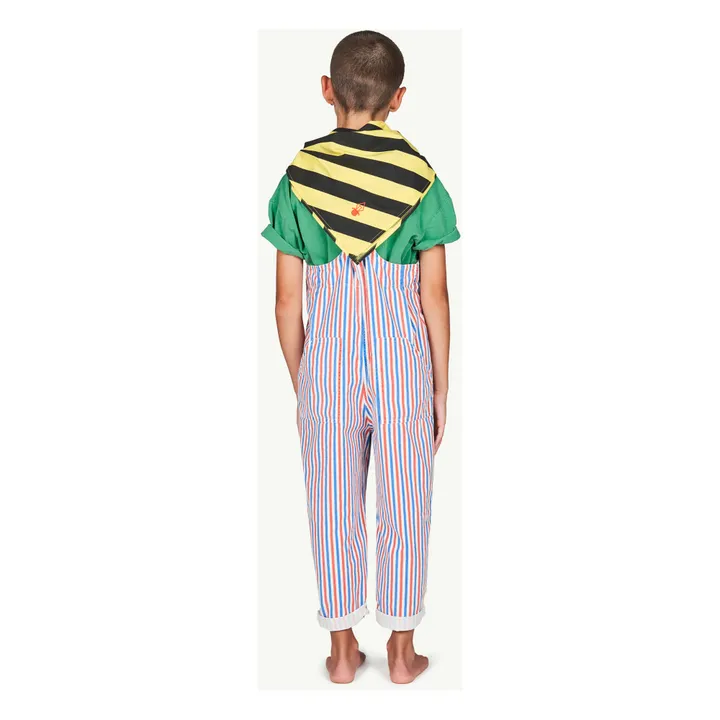 Mammoth Striped Overalls  | Red- Product image n°2