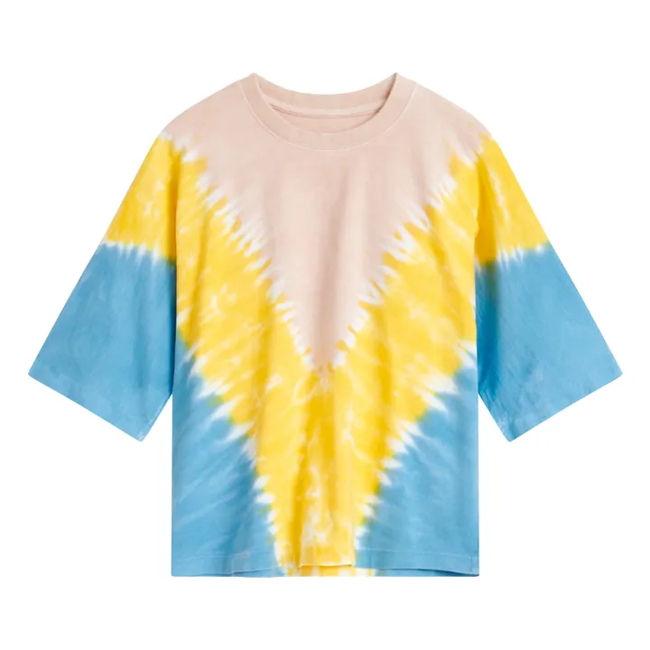 T-Shirt Atha Tie&Dye | Gelb- Produktbild Nr. 0