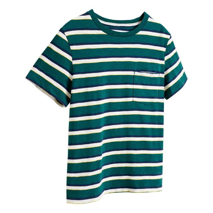 T-shirt Aldo a righe | Verde- Immagine del prodotto n°3