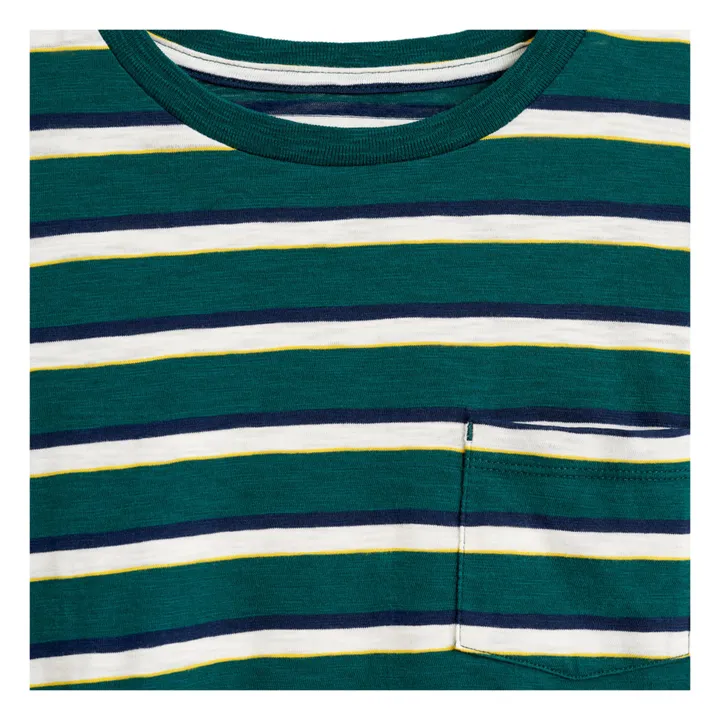 T-shirt Aldo a righe | Verde- Immagine del prodotto n°4