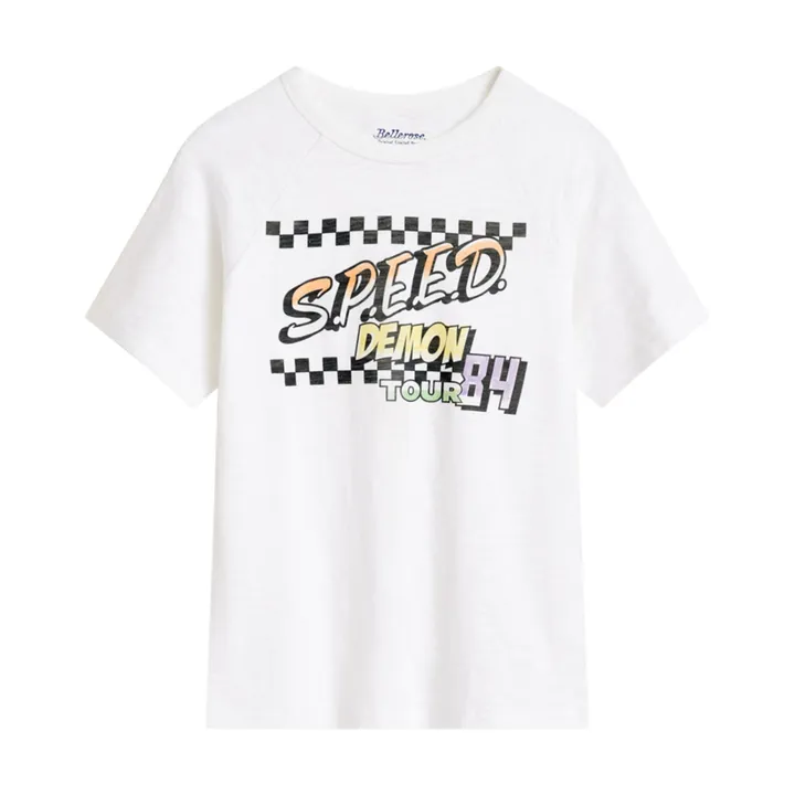Mike Speed T-shirt  | White- Product image n°0