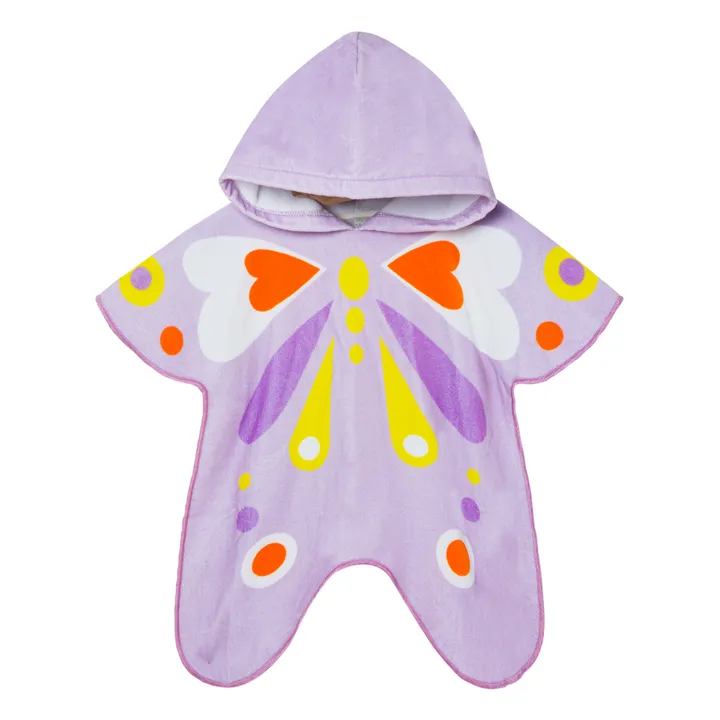 Badeacape Schmetterling | Violett- Produktbild Nr. 0