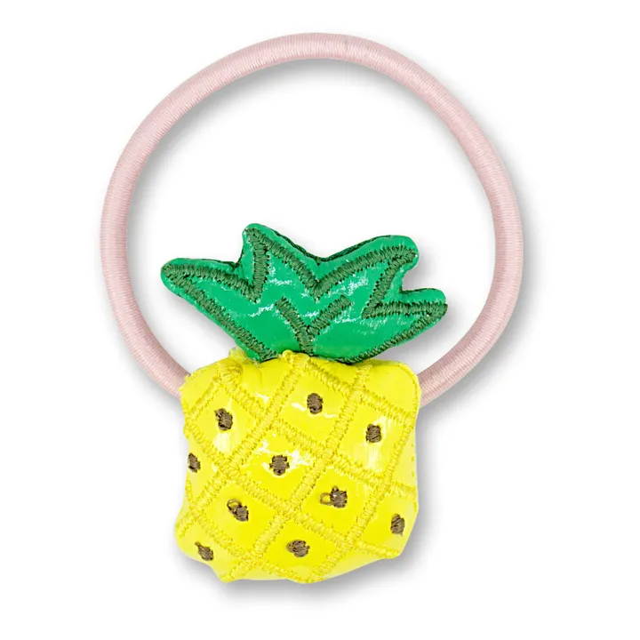 Fruit Bowl Pineapple Scrunchie  | Yellow- Product image n°0