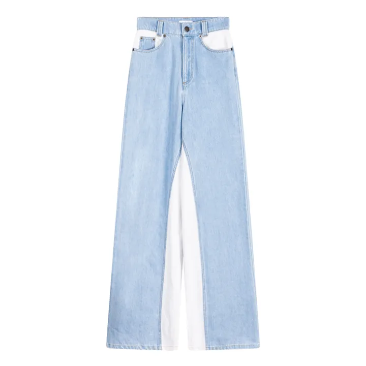 Jeans Flare Jodie Bicolore | Demin- Immagine del prodotto n°0