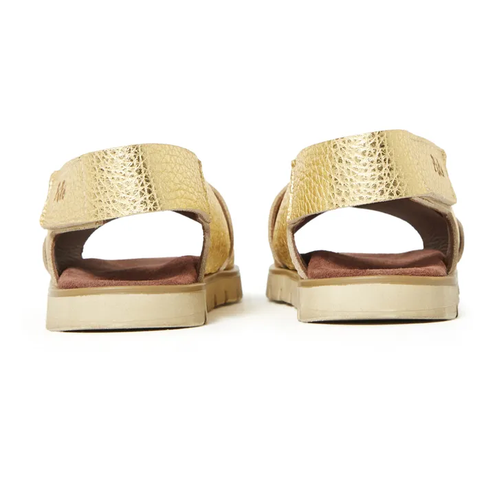 Crossed Sandals | Gold- Product image n°4