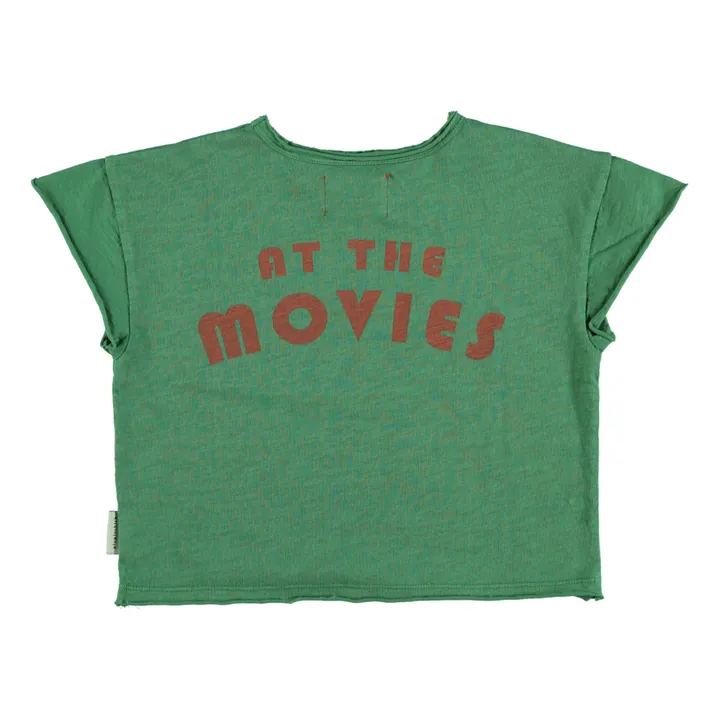 Camiseta Movies algodón orgánico | Verde- Imagen del producto n°1