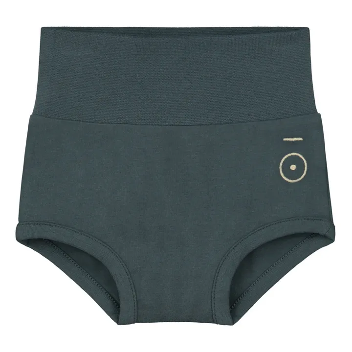 Baby-Shorts Bio-Baumwolle | Graublau- Produktbild Nr. 0