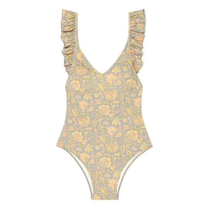 Badeanzug Reva - Damenkollektion  | Blasses Gelb- Produktbild Nr. 0