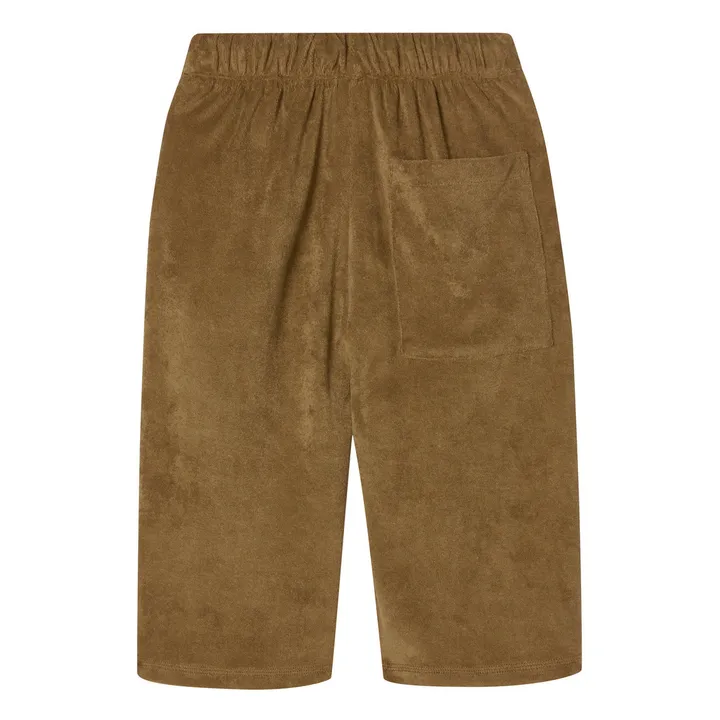 Cropped Organic Cotton Trousers  | Camel- Product image n°4