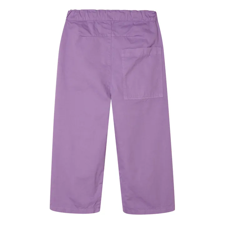 Pantalón Chino algodón orgánico | Lila- Imagen del producto n°3