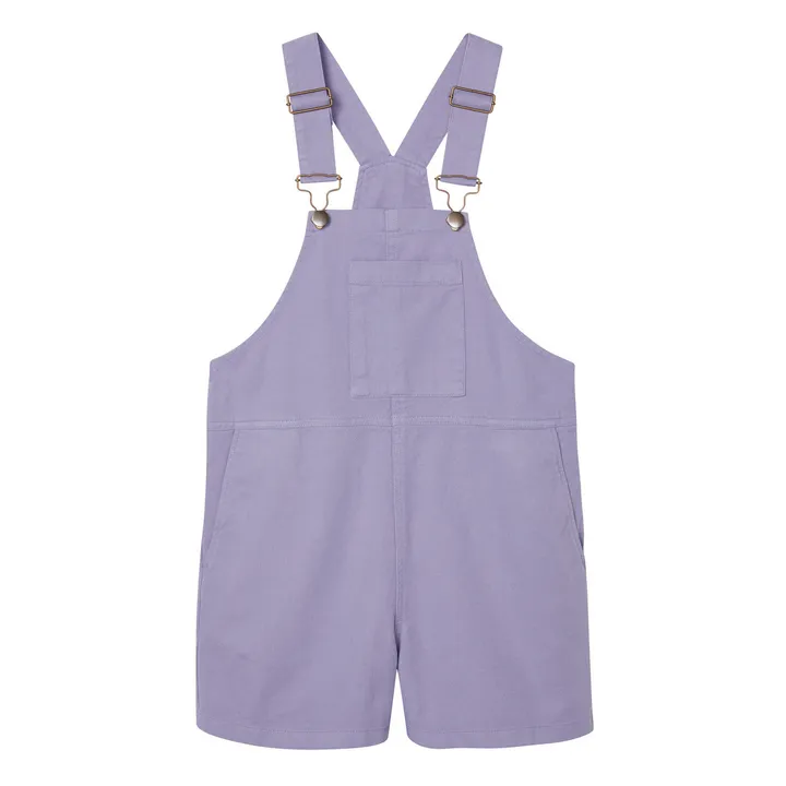 Organic Cotton Overalls | Lilac- Product image n°0