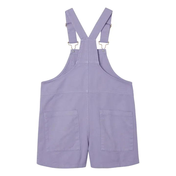 Organic Cotton Overalls | Lilac- Product image n°1