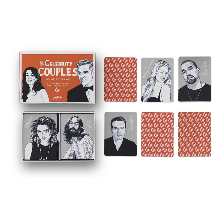 Gioco di memoria - Couples célèbres- Immagine del prodotto n°0