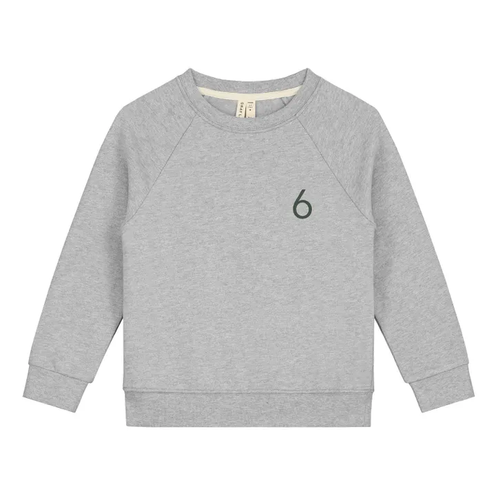 Gray Label Anniversary 6 Organic Cotton Sweatshirt  | Grey- Product image n°0