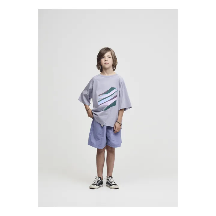 Shorts Bio-Baumwolle | Lila- Produktbild Nr. 4
