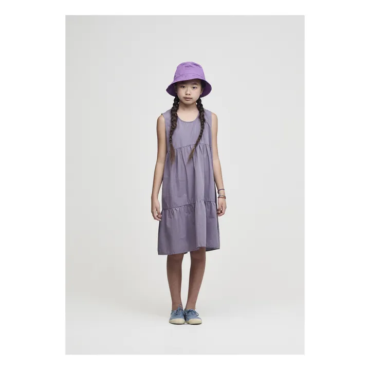 Organic Cotton Dress | Purple- Product image n°2