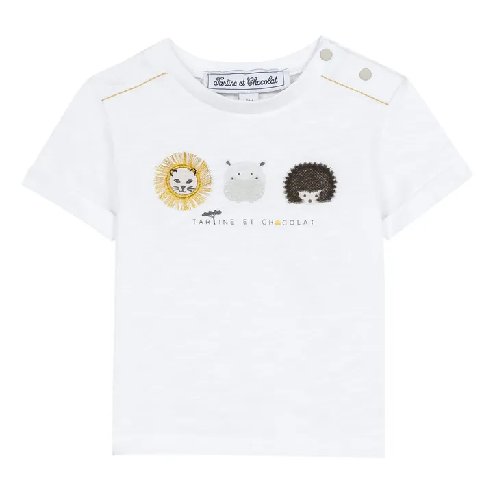 T-Shirt Tiere | Weiß- Produktbild Nr. 0