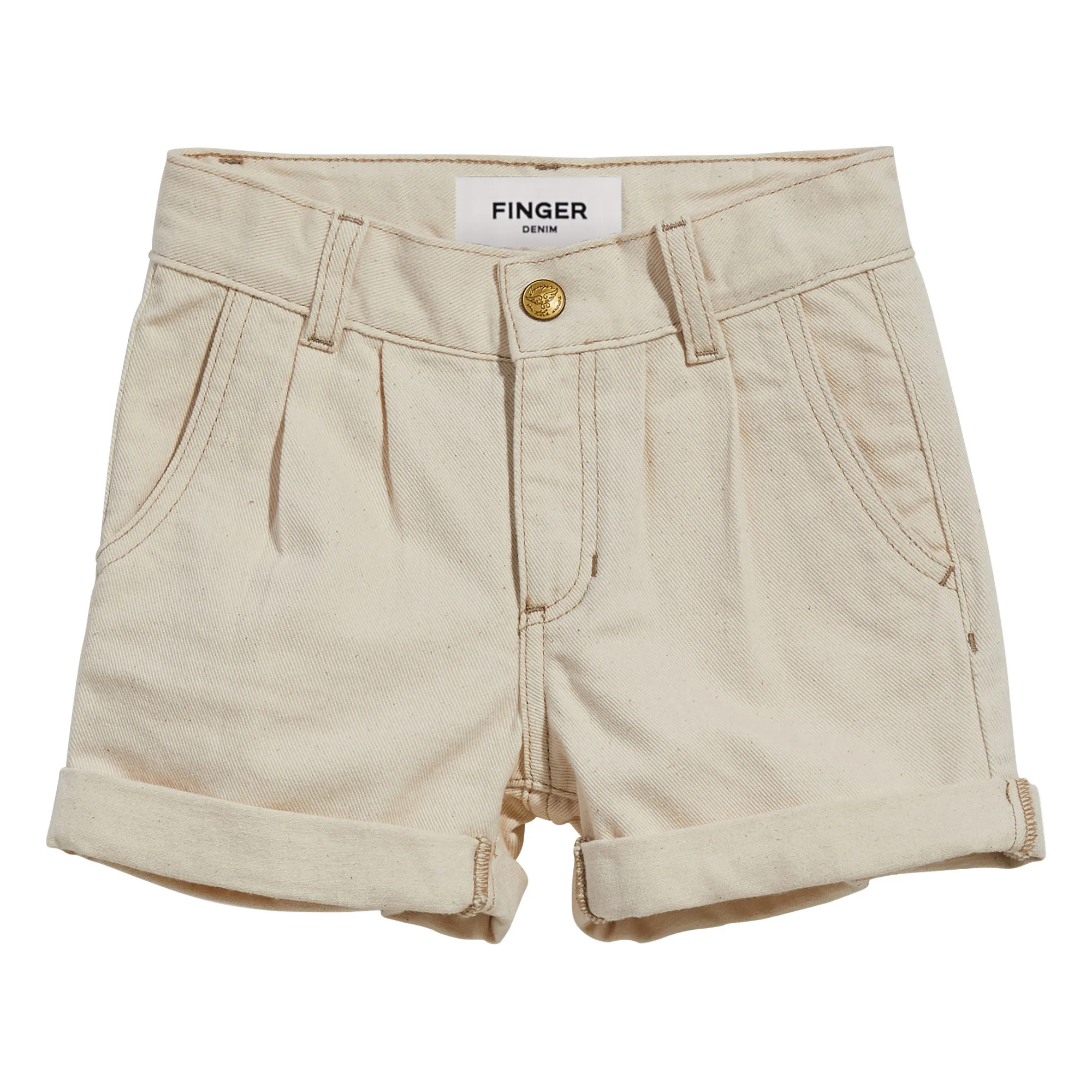 Finger In The Nose Ecru Marlie Shorts