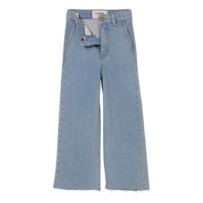 Cropped Charlie Jeans  | Denim bleached