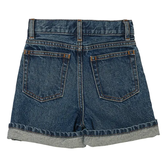 Short Taille Haute Cherryl | Denim