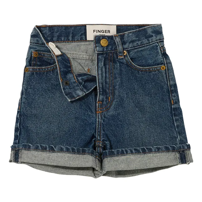 Short Taille Haute Cherryl | Denim