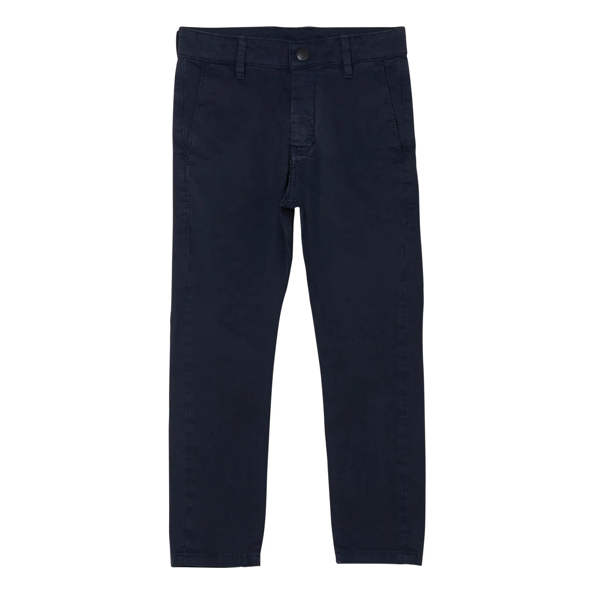 Finger In The Nose Navy Blue Chino Scotty Trousers