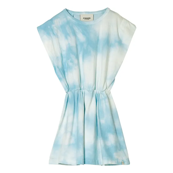 Billie Tie-dye Dress  | Light blue- Product image n°0