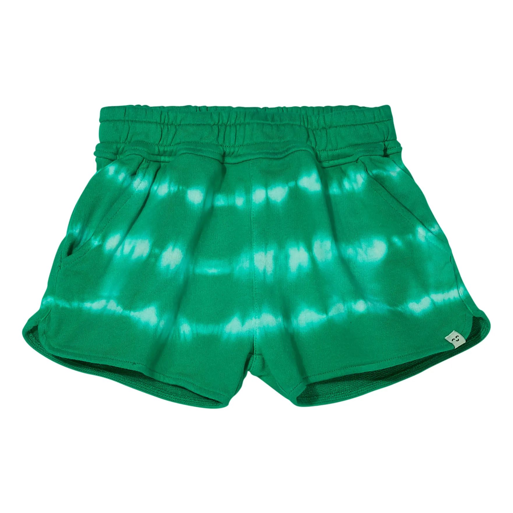 Finger In The Nose Green Holiday Tie-Dye Shorts