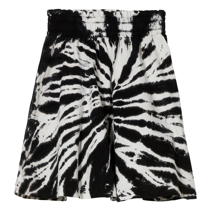 Flow Tie-dye Skirt  | Black- Product image n°0