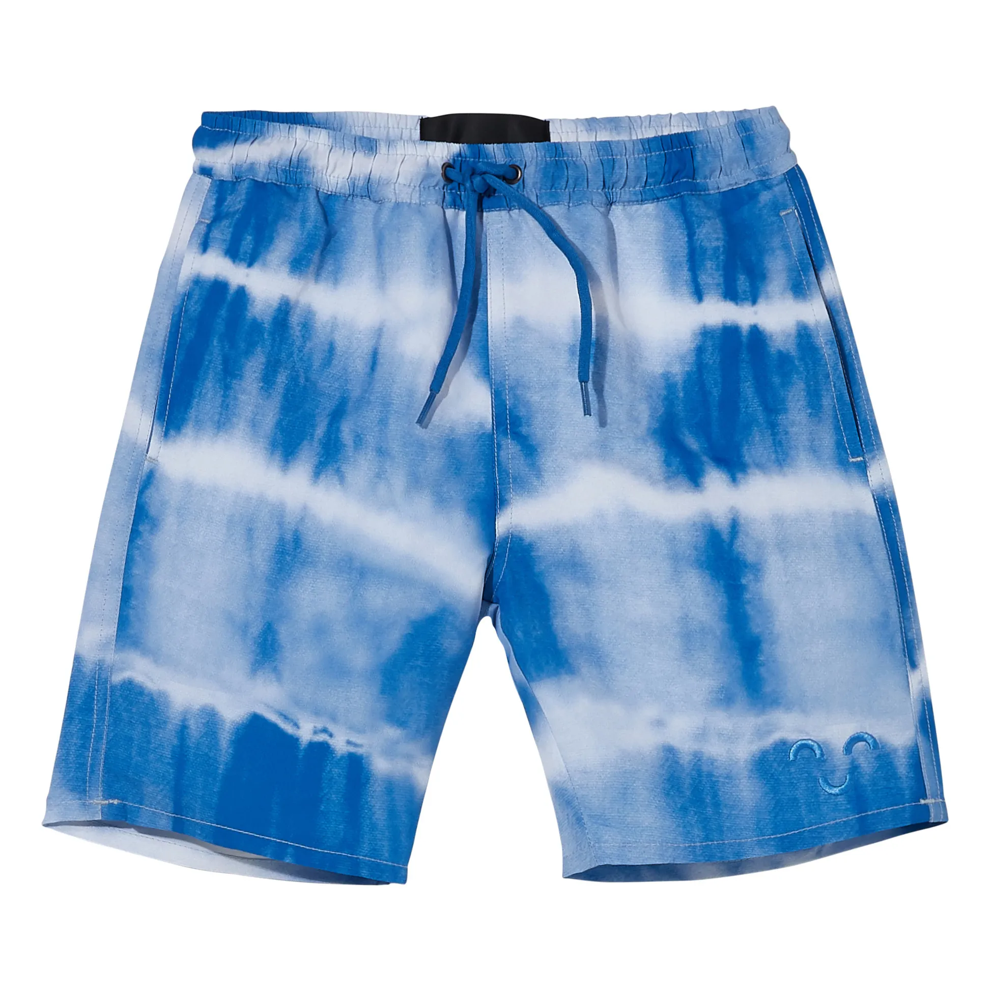 Finger In The Nose Blue Goodboy Tie-Dye Swimming Shorts