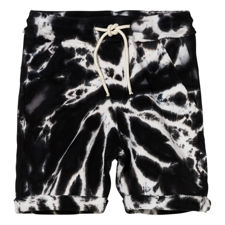 New Grounded Tie-dye Shorts  | Black- Product image n°0