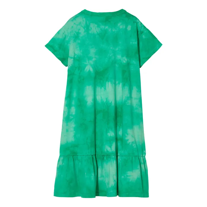 Kleid Oversized Patti Tie & Dye | Grün- Produktbild Nr. 3