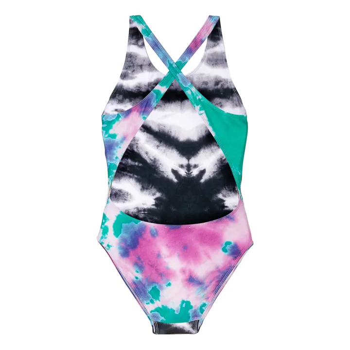 Olivia Tie-dye Swimsuit  | Black- Product image n°1