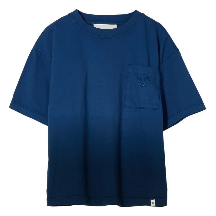 T-Shirt King Tie & Dye | Blau- Produktbild Nr. 0