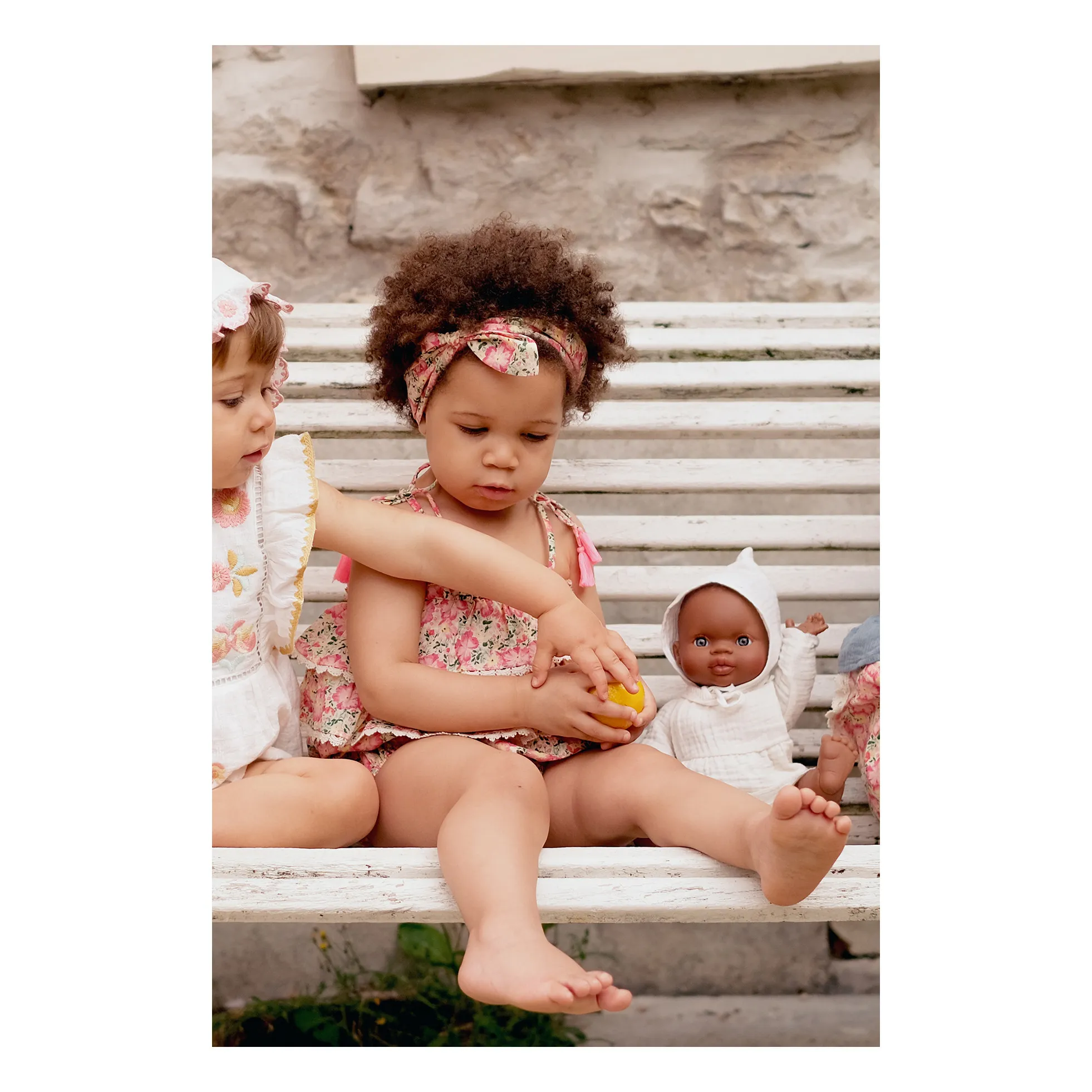 Louise Misha Pink Cally Organic Cotton Headband
