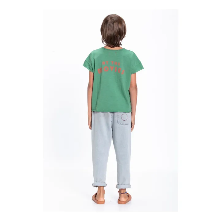 Camiseta Movies algodón orgánico | Verde- Imagen del producto n°3