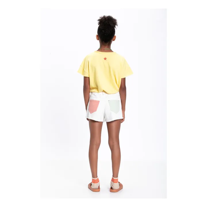 T-Shirt Cannes aus Bio-Baumwolle | Blasses Gelb- Produktbild Nr. 2