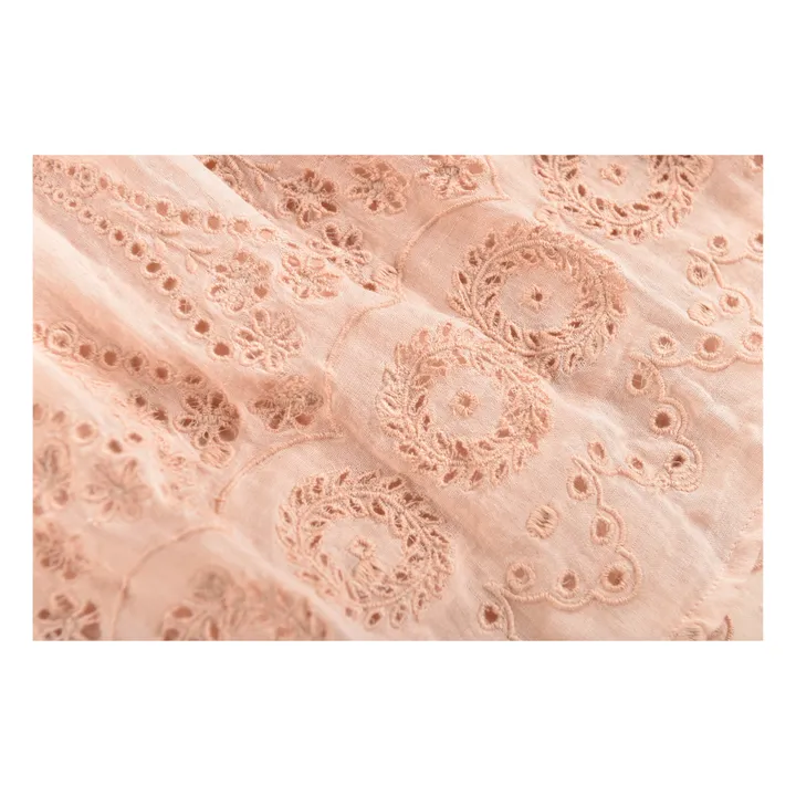 Guananina Organic Cotton Dress  | Pale pink- Product image n°5