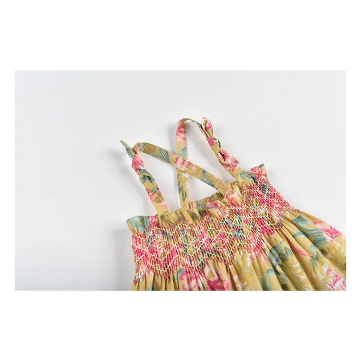Kleid Marceline Bio-Baumwolle | Gelb- Produktbild Nr. 3