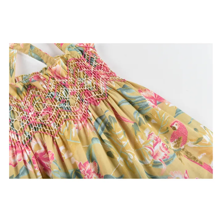 Kleid Marceline Bio-Baumwolle | Gelb- Produktbild Nr. 4
