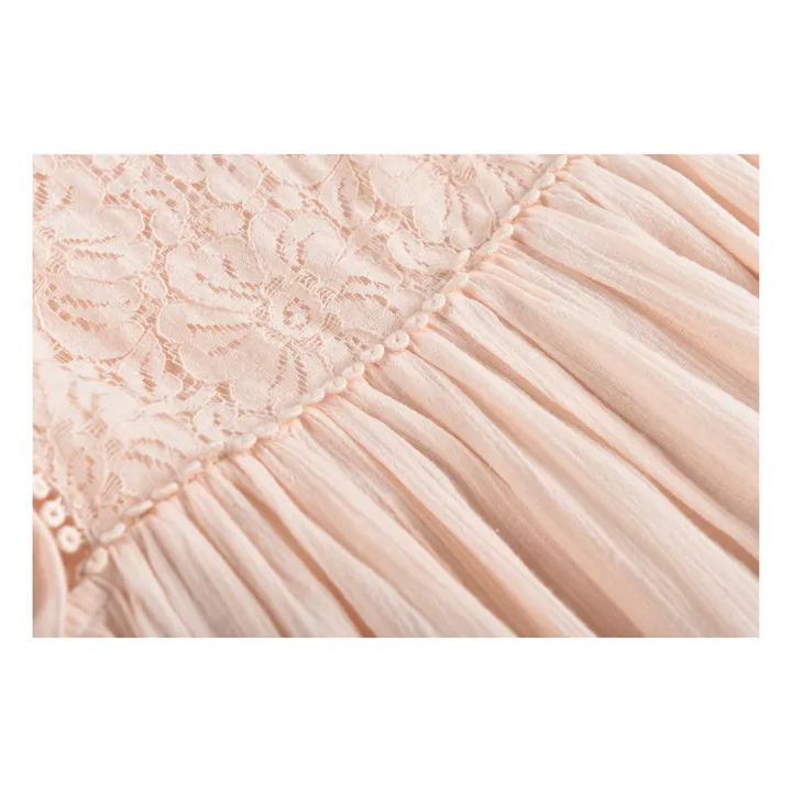 Kleid Paolina Bio-Baumwolle | Mattrosa- Produktbild Nr. 9