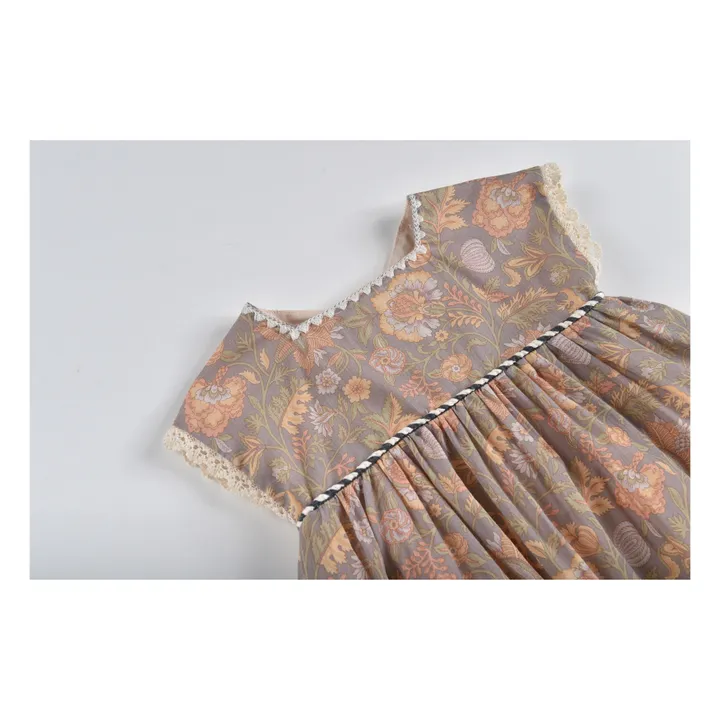 Vestido algodón orgánico Tapalpa | Gris- Imagen del producto n°5